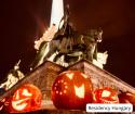 Pumpkin Lantern Festival at Heroes' Square, Budapest